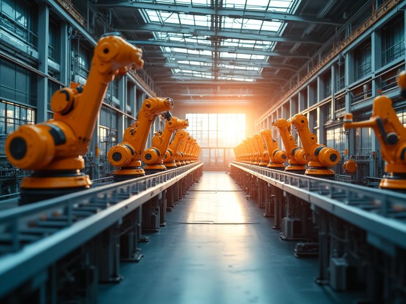Planta industrial optimizada tecnológicamente